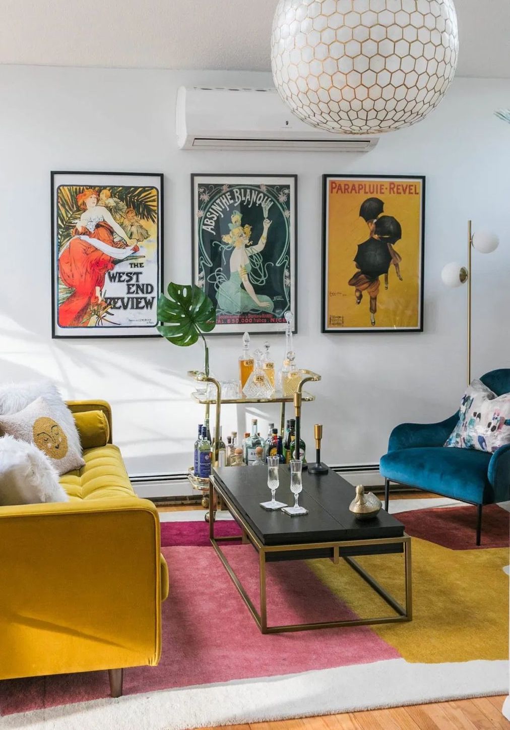 Mid-Century Modern Rugs via Jessica Brigham