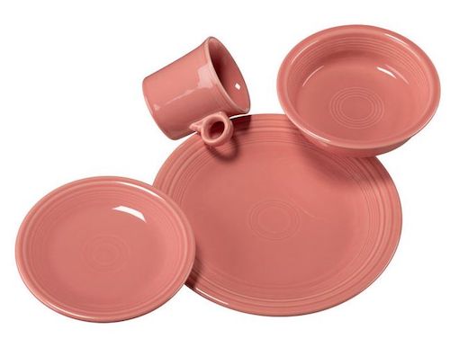 Fiesta+Dinnerware+4-Piece+Place+Setting+Set,+Service+for+1