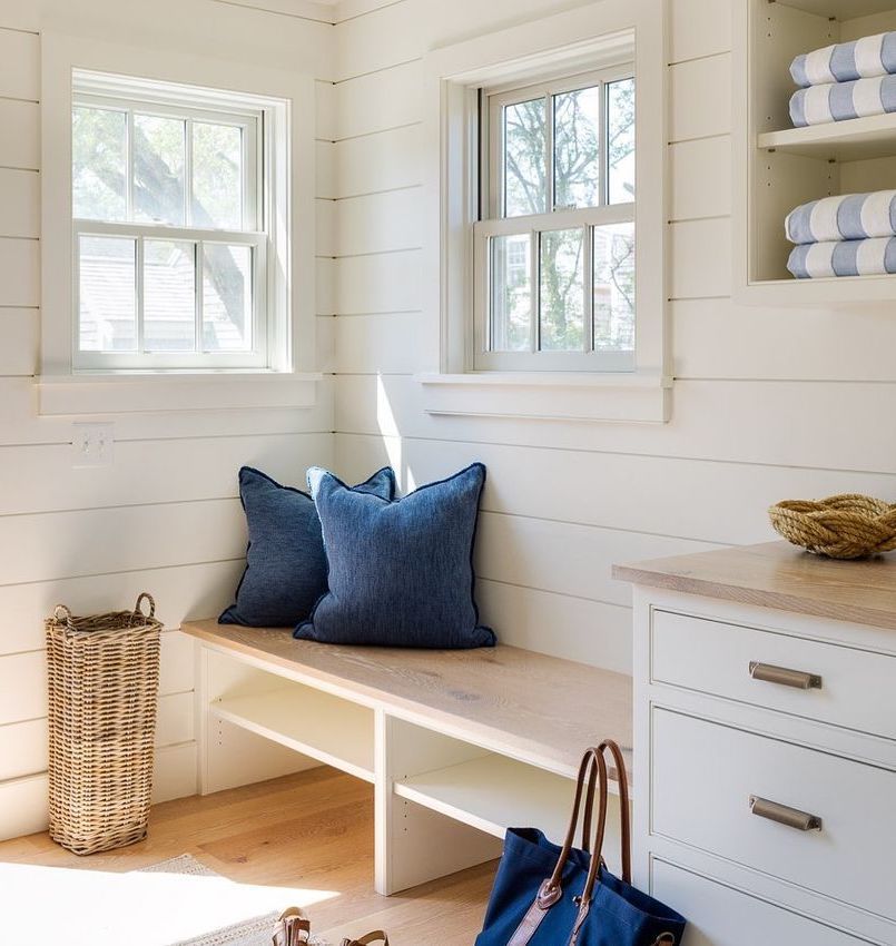 Coastal mudroom ideas