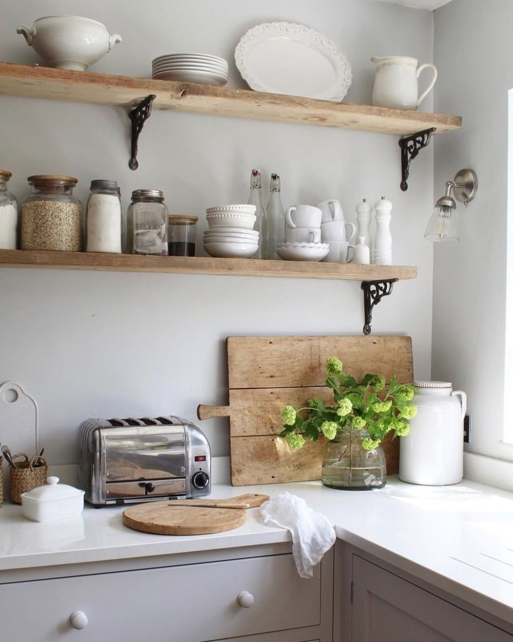 Kitchen shelving ideas @simplyscandikatie